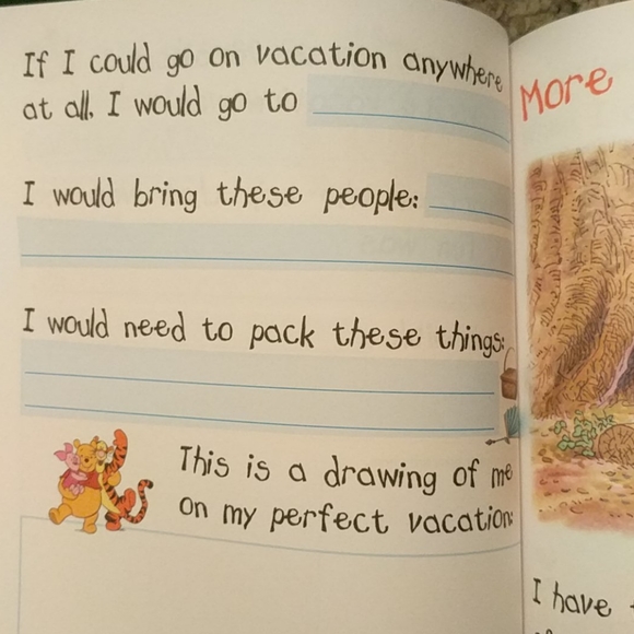 Winnie the Pooh and You- a book you write! - Picture 5 of 7